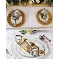 thumbnail image 3 of Cloth Napkins Retro Coffee Theme Stitching Art Washable Soft Kitchen Dinner Napkin Set of 4,Farm Cups Cappuccino Beans Reusable Cocktail Napkins for Wedding Holiday Party Event,20x20In, 3 of 7