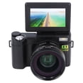 thumbnail image 1 of Cámara Digital 4K Enfocque Autico, Cámara Vlogging de 48MP Antivibracia - Deteción de Rostros, Pantalla Giratoria de 180 de 3 Pulgadas, Ampliables de interfaces, Modos, 1 of 7