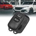 thumbnail image 4 of Unique Bargains 3 Buttons Remote Control Keyless Entry Key Fob Case Shell Replacement for Toyota, 4 of 9