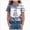 N14-Blue, variant on boobe Halloween Shirt Toddler T-Shirt Girls Graphic Tee Spooky Tops