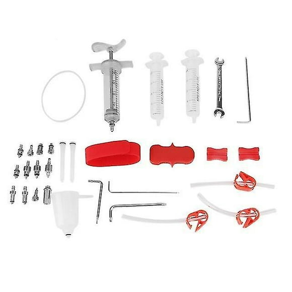 Bike Universal Hydraulic Disc Brake Bleed Kit Tool For Shimano Magura Avid Sram Formula Hayes Nutt Z