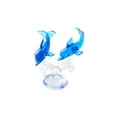thumbnail image 1 of Decoración de delfines Figura de delfín Pasillo Animal marino Adorno marino Decoración de vidrio C, 1 of 9