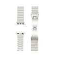 thumbnail image 4 of Compatible With Apple Watch Band 42(Series 1/2/3)/44/45/46/49mm, Thin Light Resin Strap Bracelet With Metal Buckle Replacement for iWatch SE Series 10 9 8 7 Ultra 6 5 4 3 2 1 for Women Men, H, 4 of 4