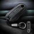 thumbnail image 4 of Housse de Protection pour Clé de Voiture en Cuir Suédé pour Porsche Cayenne Panama 911, 4 of 9
