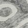 thumbnail image 4 of Livabliss Area Rugs for Living Room, 7x9 Alta Shag Modern Charcoal Rug, Bedroom Dining Room Home Decor Stain Resistant Carpet (6'7" x 9'), 4 of 6