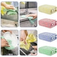 thumbnail image 4 of 8 Pieces Of Tea Towels Kitchen Towels Delicate And Durable Cotton Kitchen Kitchen Tea Tableware Kitchen Towels Cotton Kitchen Towels 4 Colors 28x40cm, 4 of 5