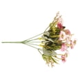 thumbnail image 3 of 6-Branch Flores artificiales Simulación de flores de plástico Decoración floral falsa para el hogar 2 piezas Jumpingount HA7986-00B, 3 of 6