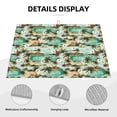 thumbnail image 4 of Kdxio Colorful Hawaii Palms for Dish Drying Mat,24*18 inch Absorbent Dish Drainer Kitchen Counter,Large Size Dish Drying Pad for Countertops,Draining Racks, 4 of 9