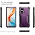 thumbnail image 4 of ExoGuard for Moto G Stylus 5G 2024 Case, Phone Case with Screen Protector and Kickstand (Purple), 4 of 7