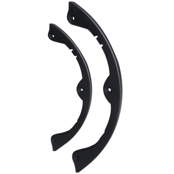 Yibooy Skateboard Deck Guard Protector Arc Design Longboard Crash Strip Edge Protector