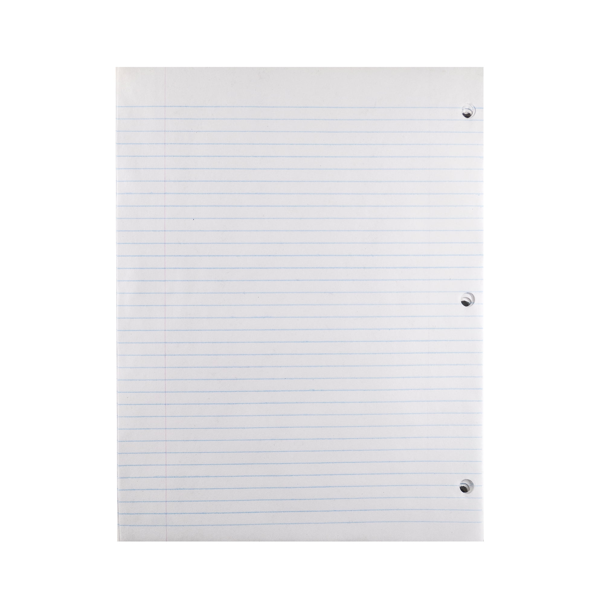 Hilroy College Ruled Refill Paper, White, 100 Sheets/Pack