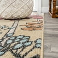 thumbnail image 4 of JONATHAN Y CONTEMPORARY POP 2 x 8 Runner Rug, Dizi Botanical Wildflower - Yellow/Ivory/Red, CTP203A-28, 4 of 8