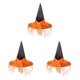thumbnail image 3 of Yuarrent Sombrero de de Halloween mezclado - Suministros de fiesta para Halloween Cosplay Sombrero de fiesta de cosplay de Halloween naranja Type1 NO1, 3 of 6