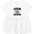 thumbnail image 3 of Inktastic Leveling Up to Big Sister Girls Baby Dress, 3 of 5