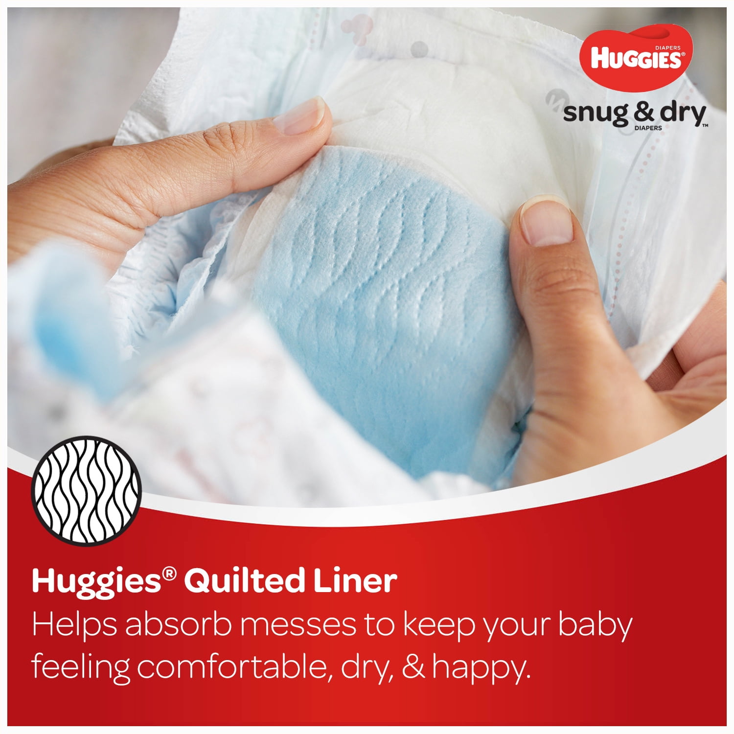 Huggies Snug and Dry Diapers Size 6 Big (60-Count) 43133 - The Home Depot