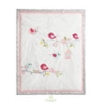 thumbnail image 2 of OptimaBaby Happy Enchanted Birds 6 Piece Baby Girl Nursery Crib Bedding Set, 2 of 4