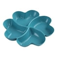 thumbnail image 4 of Snack Serving Tray Portable Dried Fruit Storage Plate for Nuts Fruit Table dark green, 4 of 9