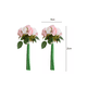 thumbnail image 2 of Ramo De Rosas Flor Falsa Flor Plástica Para La Decoración rosas rosa, 2 of 3