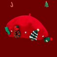 thumbnail image 2 of BUWTTED Christmas Hats for Womens Women Holiday Winter Fashion Warm Caps Casual Xmas Festive New Year Party Gifts Santa Hat, 2 of 6