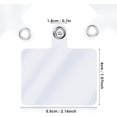 thumbnail image 4 of cobee Cell Phone Lanyard Strap, 8 PCS Replacement Phone Patches with Metal Ring, Universal Cell Phone Lanyard, Strap Patch for Protection, 4 of 5