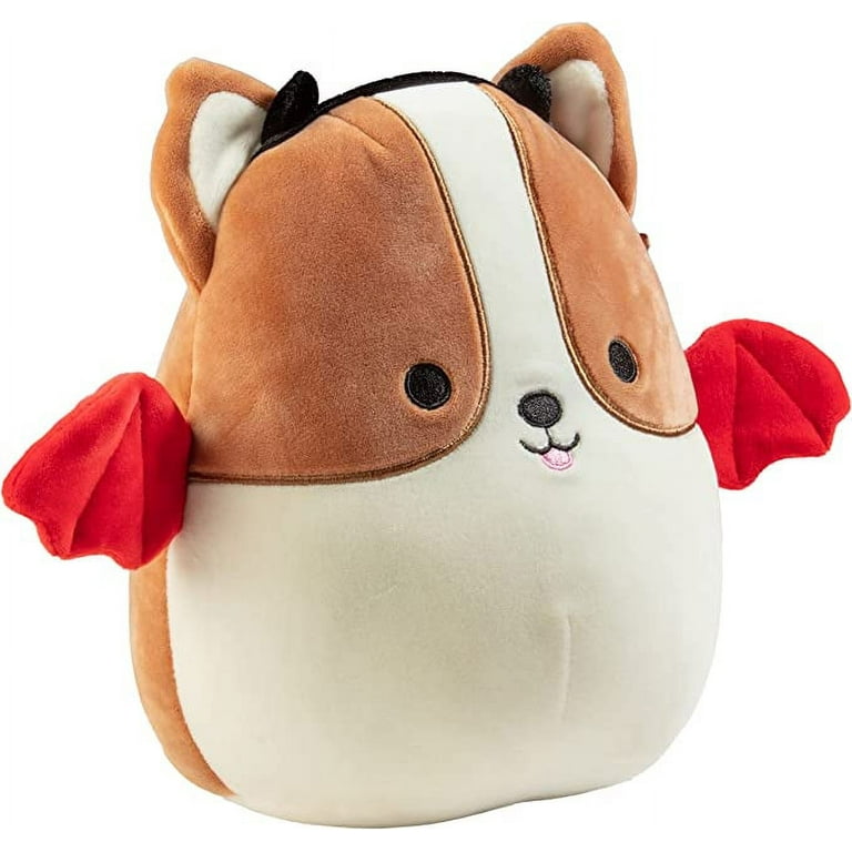 Squishmallows 8 Reginald The Corgi Devil Dog - Official Kellytoy Plush -  Cute and Soft Stuffed Animal Toy - Great Gift for Kids - Ages 2+ 