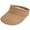 Khaki, variant on PENGXIANG Summer Breathable Sunshade Beach Hat Lady's Straw Hat With Velcro Cool Adult Sun Protection Folding Wide Brim Sun Cap