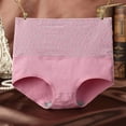 thumbnail image 4 of Ierhent Women Underwear Women's Plus Size Cotton Underwear High Waisted Briefs Panties (K,L), 4 of 5