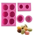 thumbnail image 3 of Transemion 1/2/3/5 Fondant Mold Portable Replacement Flexible Home Kitchen Bakery Baking Pastry Cake Pudding Chiffon Mould Accessories Type 3 1 Pc, 3 of 6