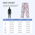 thumbnail image 4 of Balery Orchids Flowers Pantalones de pijama para hombre, pijama ultraligero, pantalón de descanso-Small, 4 of 6