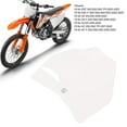 thumbnail image 4 of Placa de matrícula delantera de Motocicleta, Cubierta de Matrícula de Plástico Duradero para exc 150 250 300 TPI 2020-2022, 4 of 7