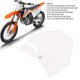 thumbnail image 4 of Placa de Matrícula ANGGREK Delantera Motocicleta ABS para EXC 150250300 TPI 2020 a 2022, 4 of 8