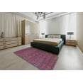 thumbnail image 4 of Ahgly Company Indoor Square Abstract Purple Pink Abstract Area Rugs, 6' Square, 4 of 6