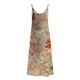 thumbnail image 4 of Vestidos de Verano con Cuello en V para las Mujeres 2025 Imprimir Vestido de Cuello Redondo sin Mangas Vestidos Largos Casuales, Ligeros Y de Moda, 4 of 8