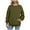 Army Green, variant on Erwazi Fall Sweatshirts for Women Crewneck Long Sleeve Plain Pullover Tops with Pockets Fashion Clothes