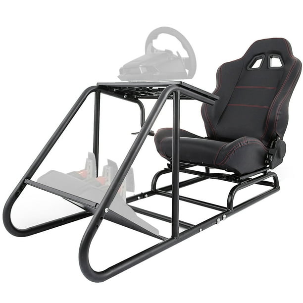 VEVOR Driving Simulator Seat Adjustable, Racing Simulator Seat with