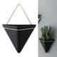 thumbnail image 3 of Macetero de pared Hangerspace Holder Cerámica Moderna Contenedores Maceta Cactus Mediano Negro M, 3 of 8