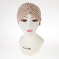 thumbnail image 2 of Sombrero de turbante para mujer jinwen Elástico, 2 of 5
