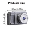 thumbnail image 5 of YIGSECU Travel Friendly Digital Camera with MultiShake Protections 8X 1080p Video Digital Camera for Daily Use Travel, 5 of 11