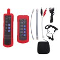 thumbnail image 2 of Ethernet Cable Tester,  Cable Tester Headphone Jack  for CAT5 CAT6 RJ11 RJ45 Cables, 2 of 7