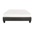thumbnail image 2 of Carter Dark Grey Upholstered Platform Bed Frame, King, 2 of 7