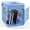 Blue, variant on Metateel 8-Device Charging Station Cart for Tablets & Laptops up to 14” – Locking Steel Cabinet with 2 Keys, Chromebook/iPad Compatible – School, Office, Hospital (Black)