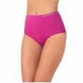 thumbnail image 2 of Ellen Tracy Essentials Women's 4 Way Stretch Flexible Fit Seamless Brief, 5 Pack (Fuchsia, S), 2 of 6