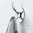 thumbnail image 6 of Miuline Adhesive Coat Hooks Stainless Steel Self Adhesive Robe Towel Bathroom Kitchen Wall Hook No Screws Damage Free, 6 of 9
