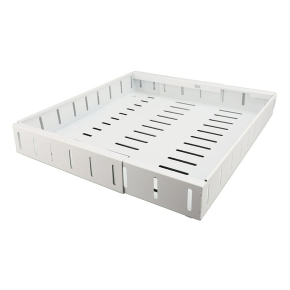 Slide Out Drawer Organizer, Strong Load Bearing Carbon Steel Expandable Cabinet Pull Out Shelf Adhesive for Closet for Bedroom