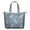Blue Pioneer Flower-1, variant on Boho Red Southwestern Ethnic Pattern Travel Tote Bags for Women Carry On,Large Weekender Bags for Women Travel,Multi Functional Duffle Bag for Work,Shopping,Sports