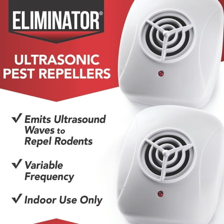 Ultrasonic Pest Repeller 4-Pack – Indoor Electronic Insect & Rodent Control for Home, Kitchen, Office