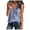 Blue, variant on Conairie Womens V Neck Shirts Solid Loose Sleeveless Tank Tops Lightweight Soft Basic Work Tee Vacation Clothes Blue L