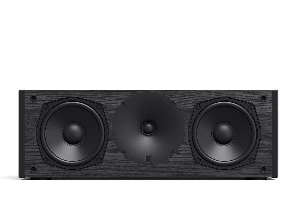 Monoprice Monolith Encore C5 Center Channel Speaker (Each) High Performance Audio, Powerful Woofers, Tweeter Waveguide, Ultra Sturdy Cabinets, For Home Theater - image 4 of 6