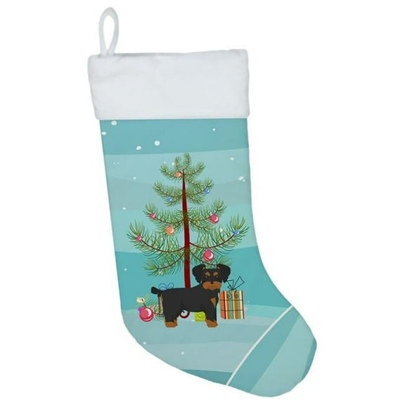 Carolines Treasures CK3856CS Morkie Christmas Tree Christmas Stocking