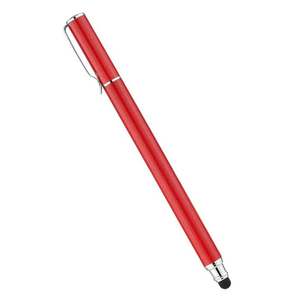 Touch Screen Pen Red Stylus for OnePlus Nord N20 5G Phone - Fiber Tip Aluminum Lightweight for OnePlus Nord N20 5G